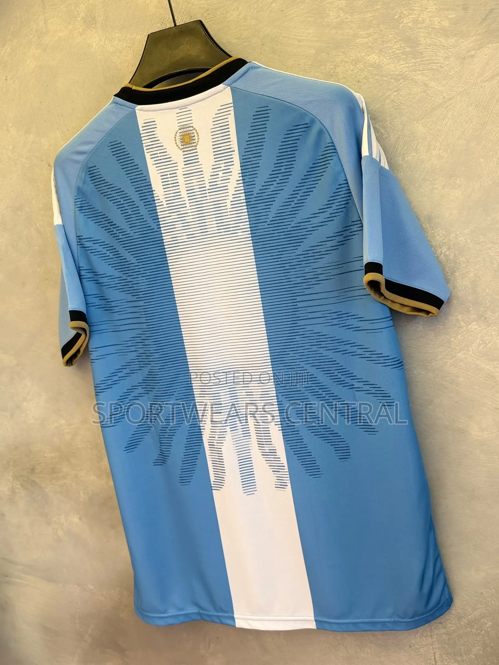 Lionel Messi Argentina Farewell Special Edition Football Jersey
