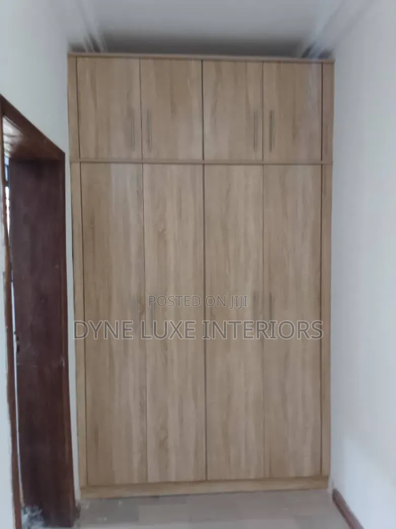 Modern 8ft by 4ft Wooden Wardrobe Made With Quality HDF Wood