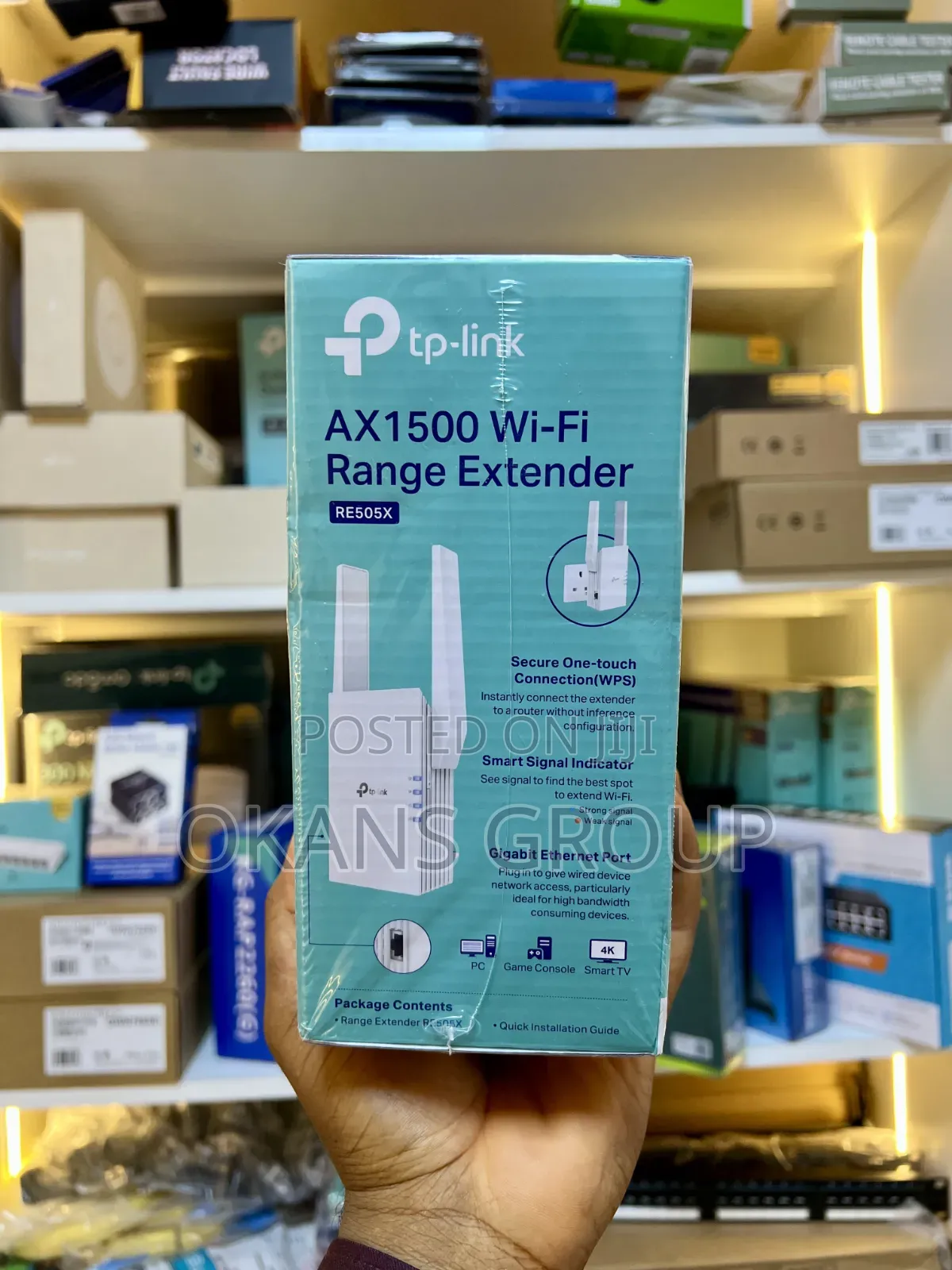 TP-Link RE505X WiFi 6 AX1500 Range Extender RE450 RE550 RE305 5ghz 2.4