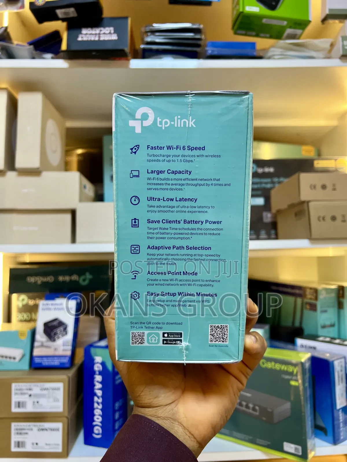 TP-Link RE505X WiFi 6 AX1500 Range Extender RE450 RE550 RE305 5ghz 2.4