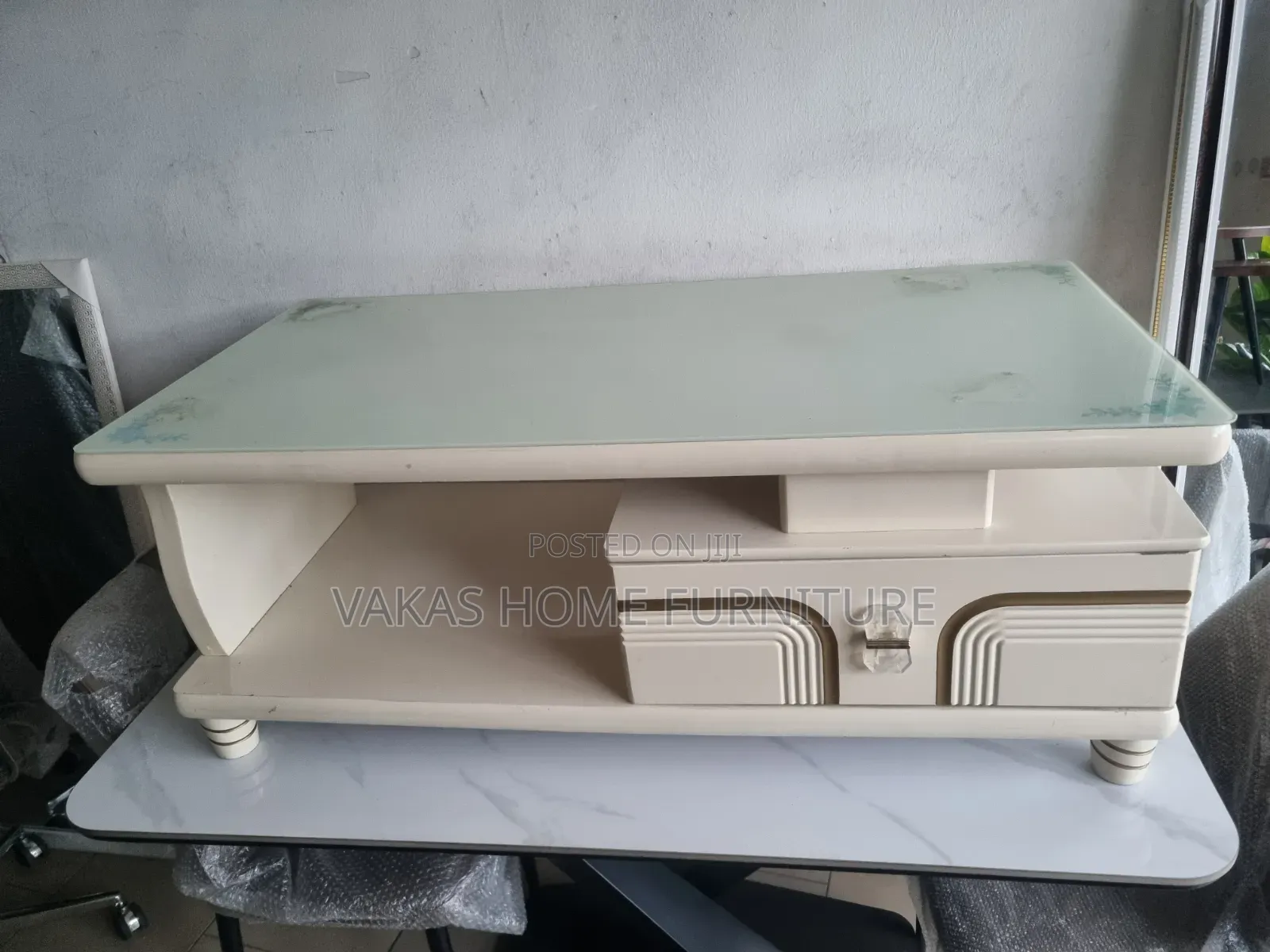 Cream Center Table