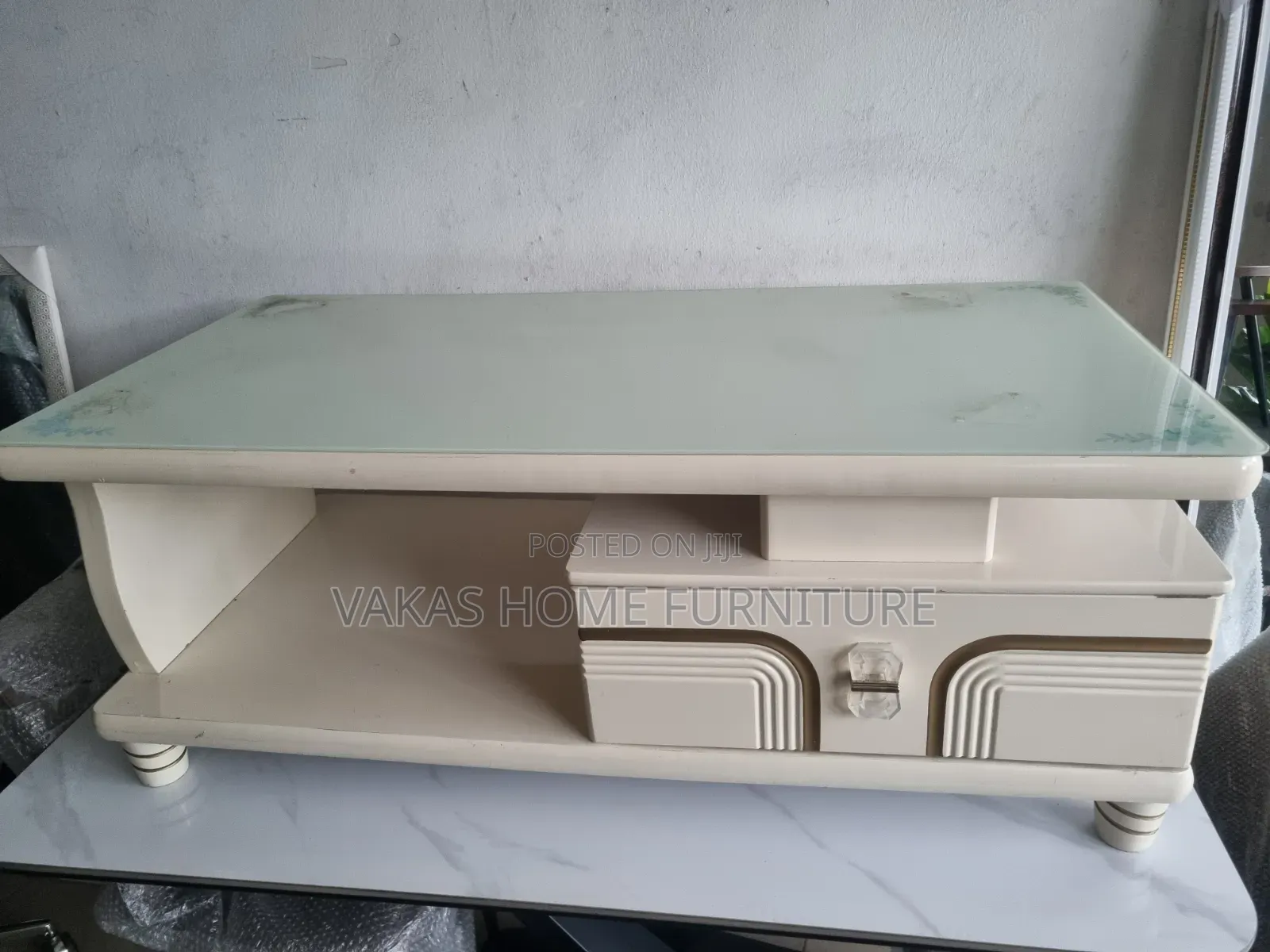 Cream Center Table
