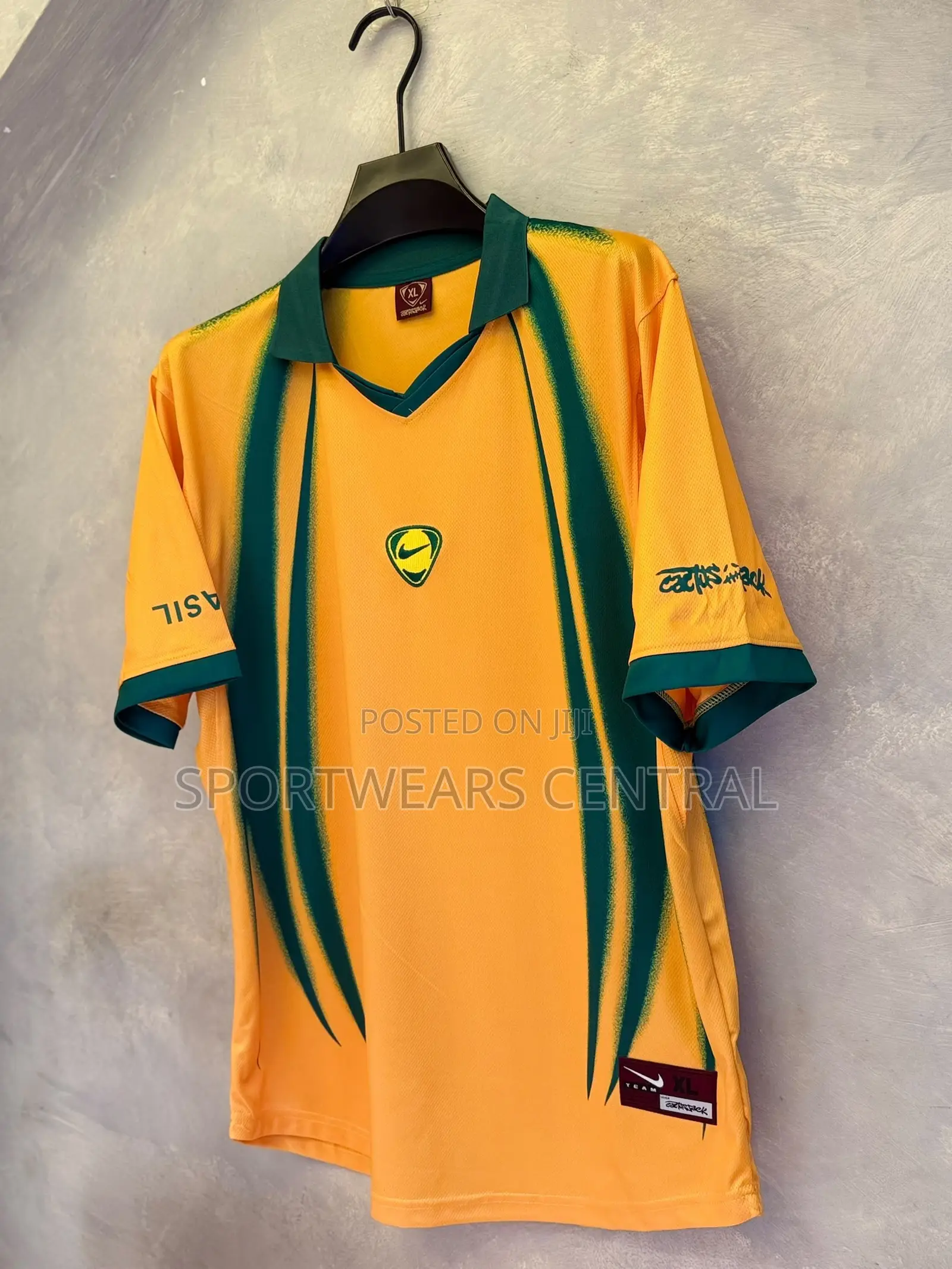 Travis Scott Brazil Cactus Edition Football Jersey – Unique Brazil