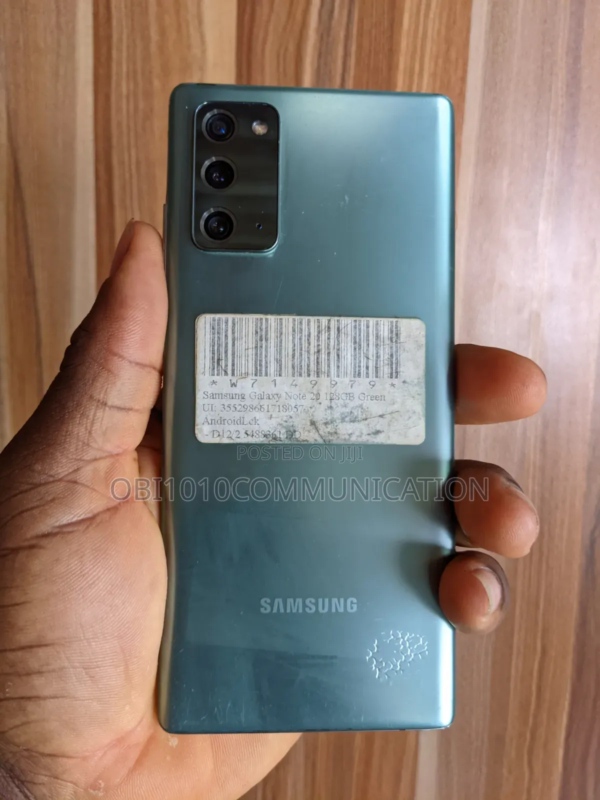 Samsung Galaxy Note 20 5G 128 GB Green