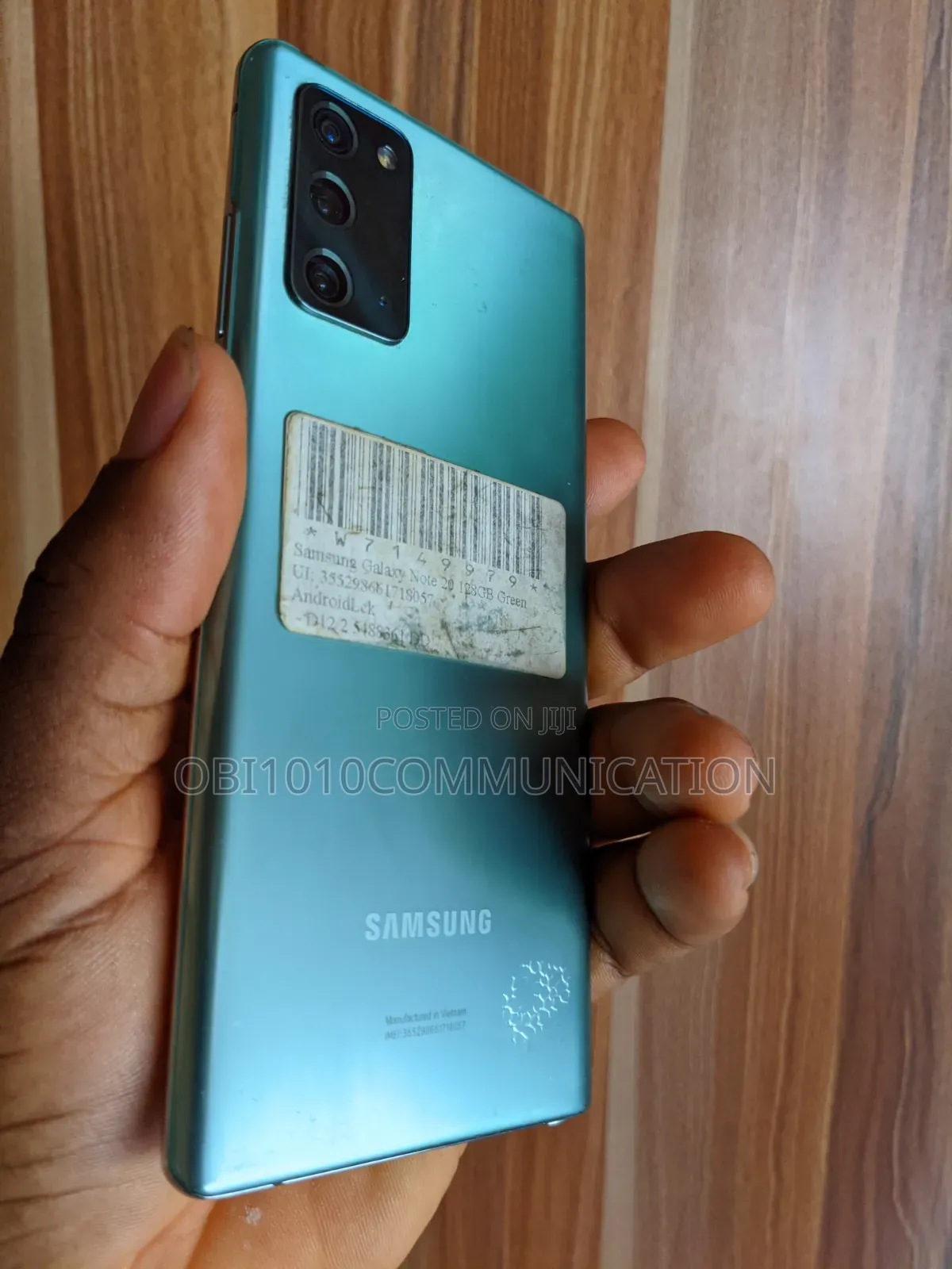 Samsung Galaxy Note 20 5G 128 GB Green