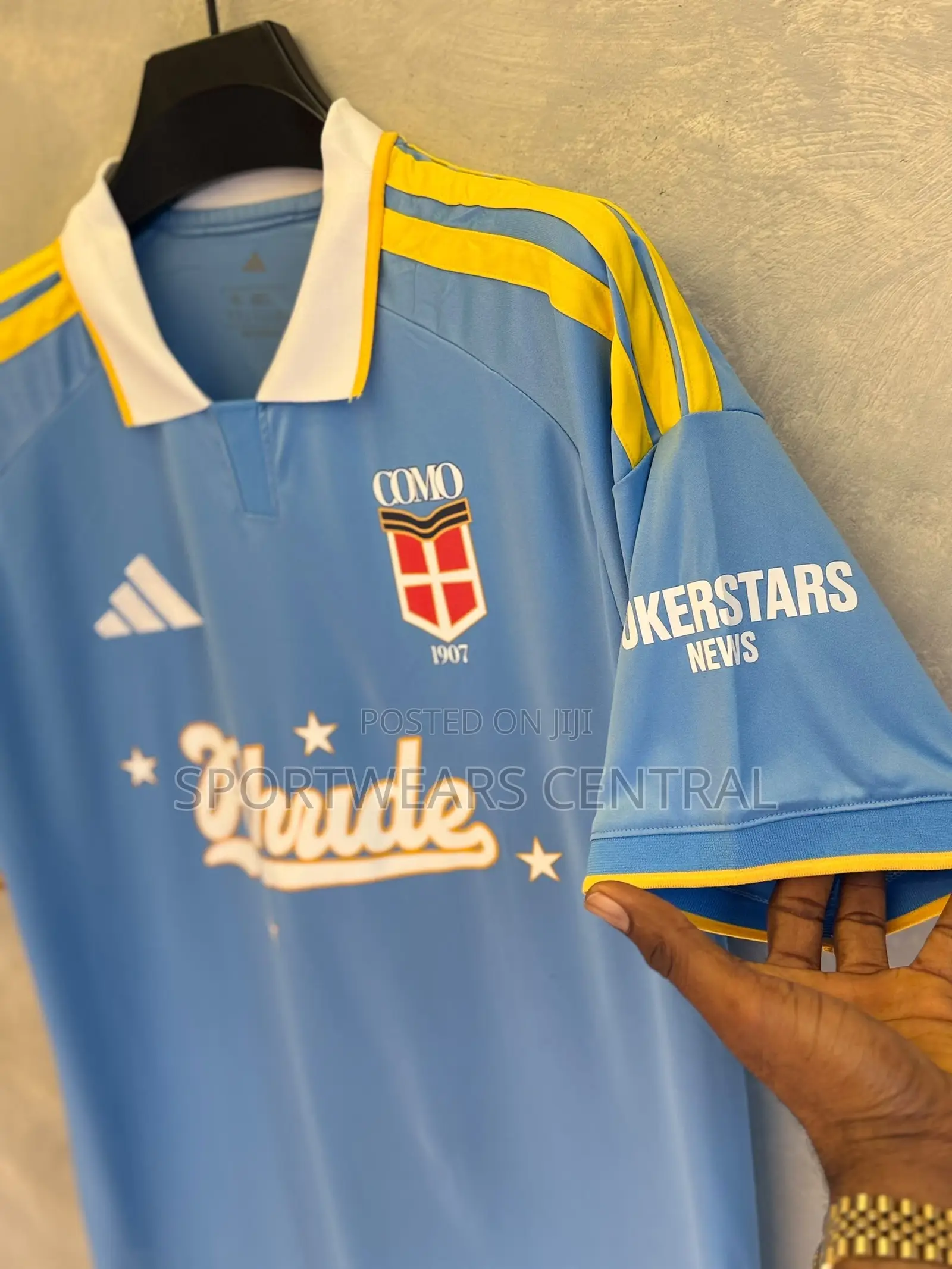 RHUDE × COMO 2026/27 Special Edition 4th Kit – Player Version Jersey