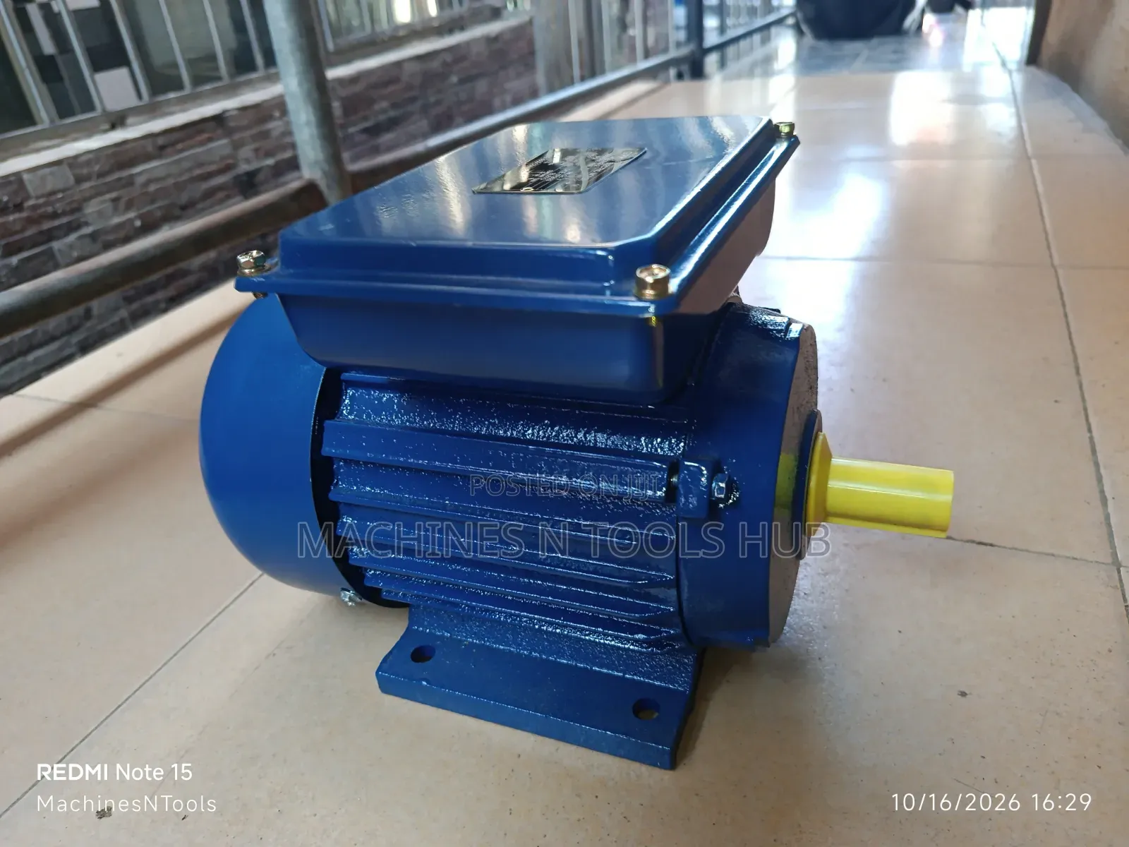1.5HP GPHQ 1-Phase Induction Electric Motor
