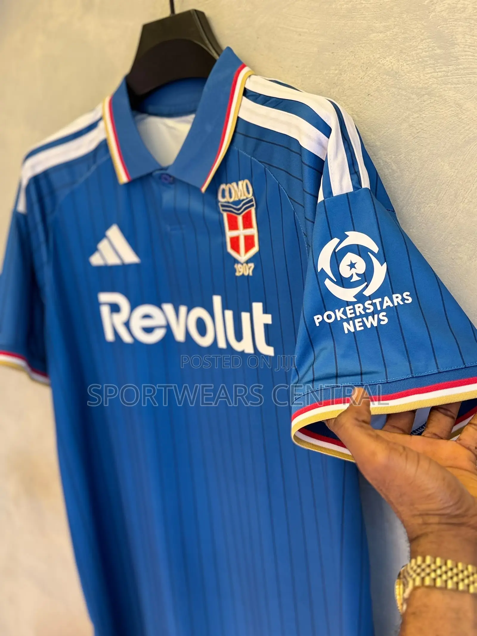 Como 1907 2026/27 New Home Football Jersey – Premium Fans Version