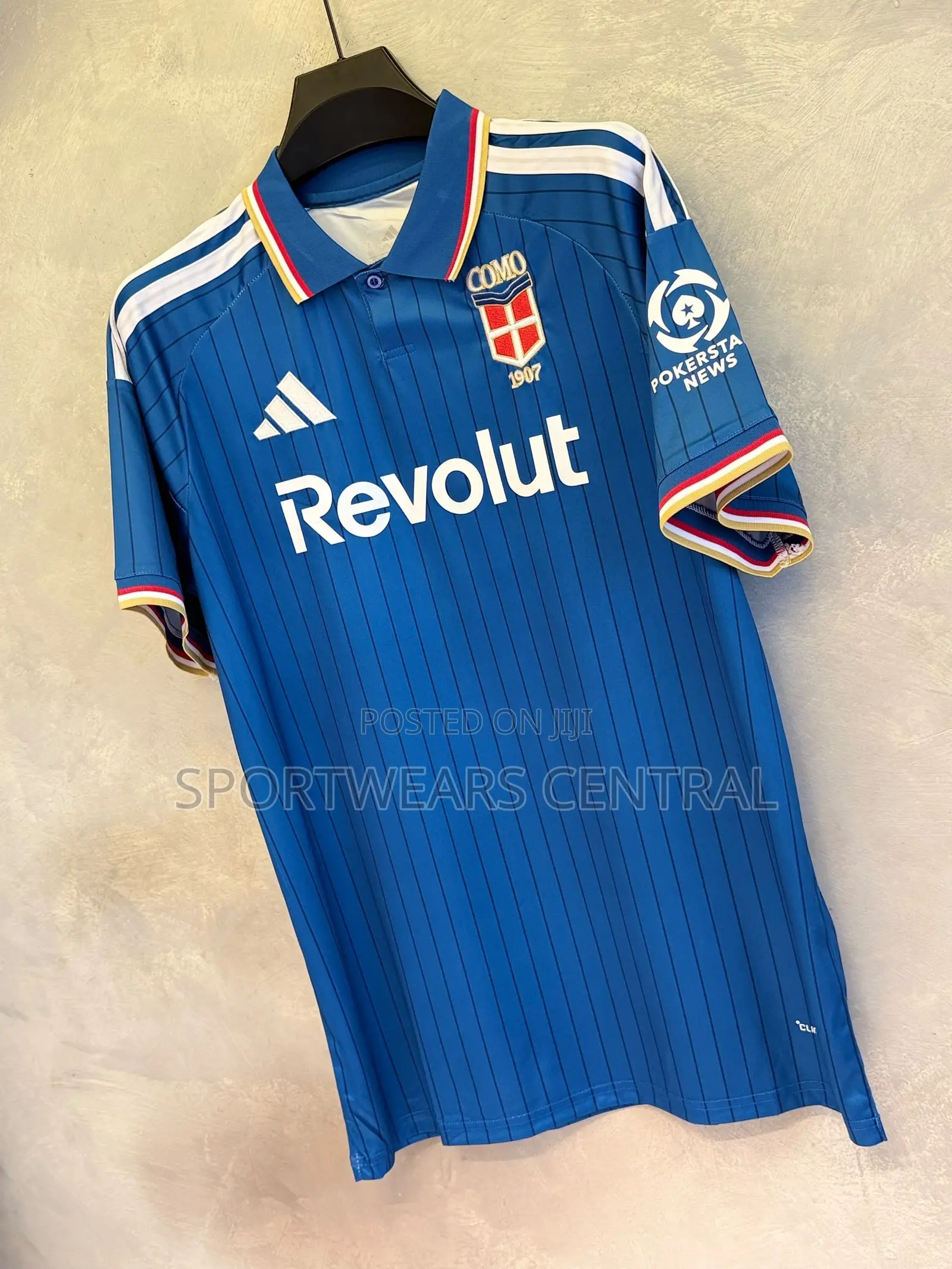 Como 1907 2026/27 New Home Football Jersey – Premium Fans Version