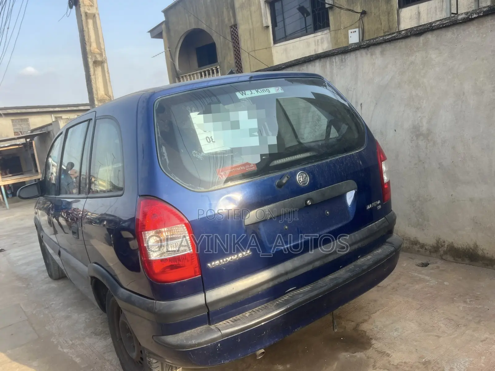 Opel Zafira 2005 Blue