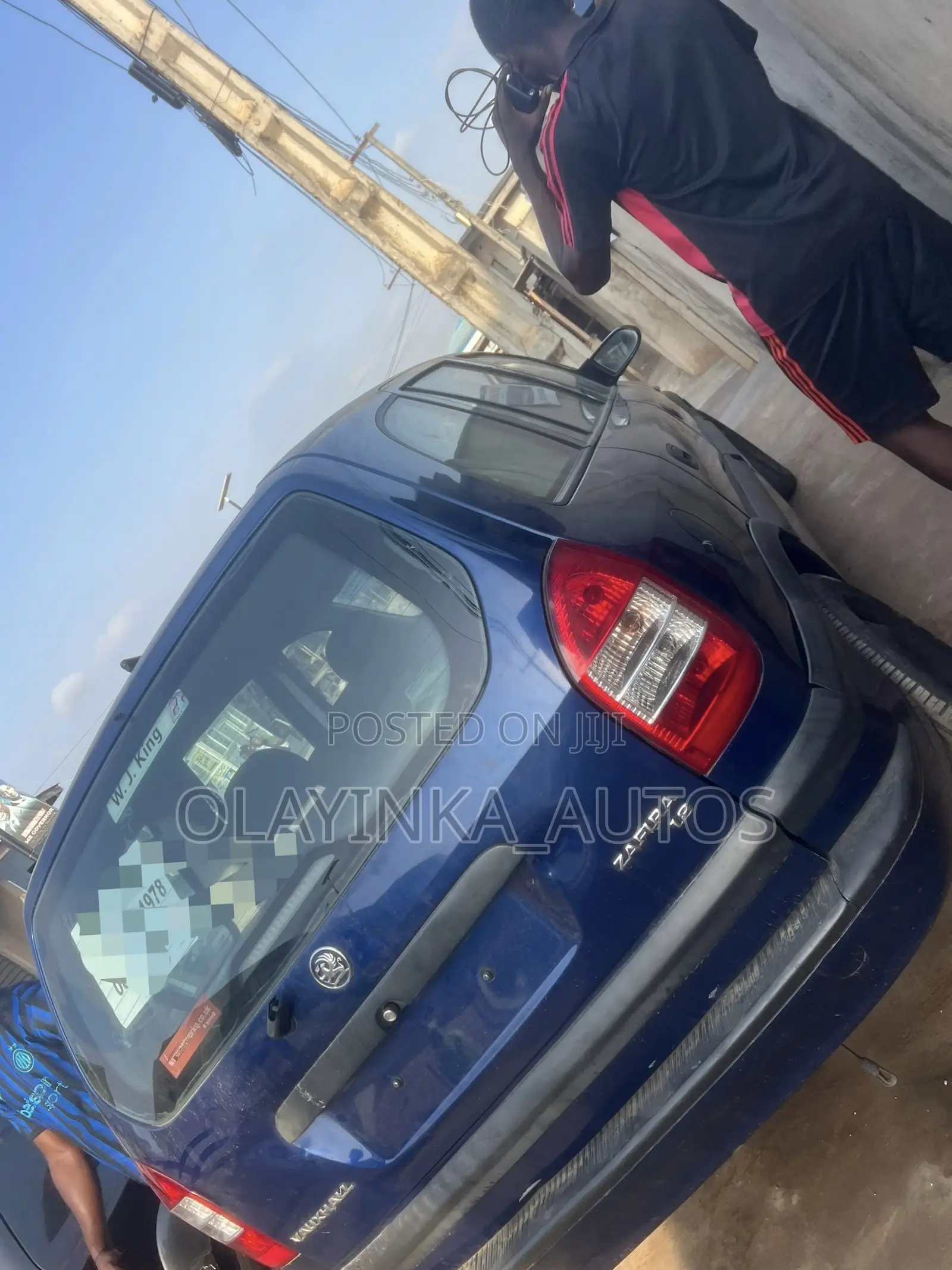 Opel Zafira 2005 Blue