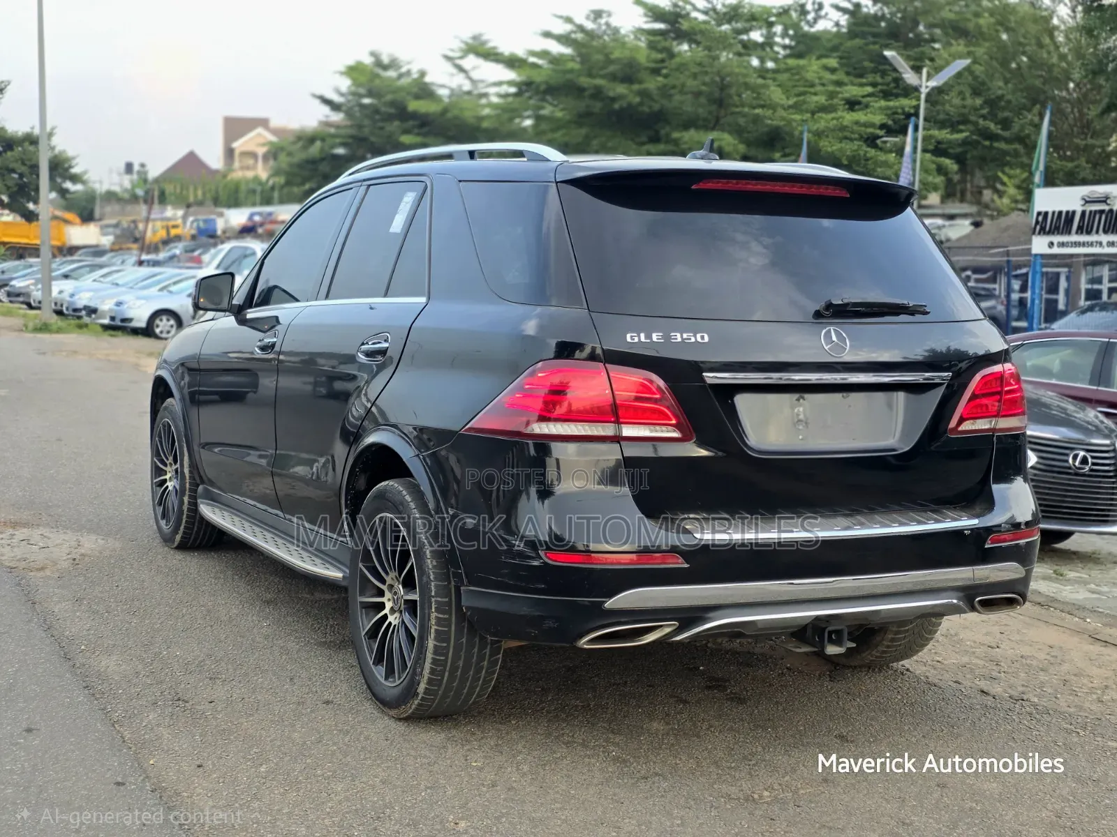 Mercedes-Benz GLE-Class GLE 350 2016 Black