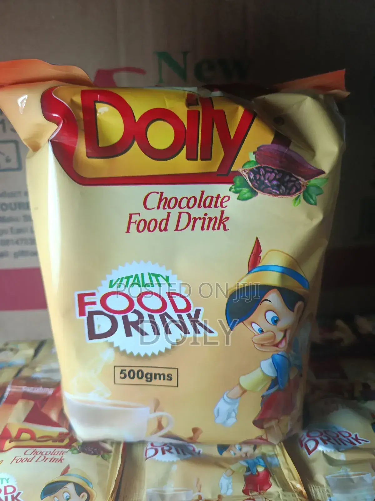 Doily Chocolate Tea