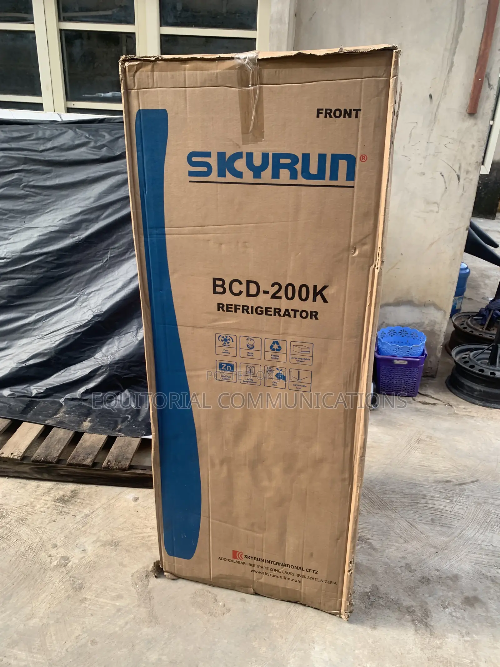 SKYRUN BCD-200K 200-Litre Refrigerator – Stylish Design and Reliable