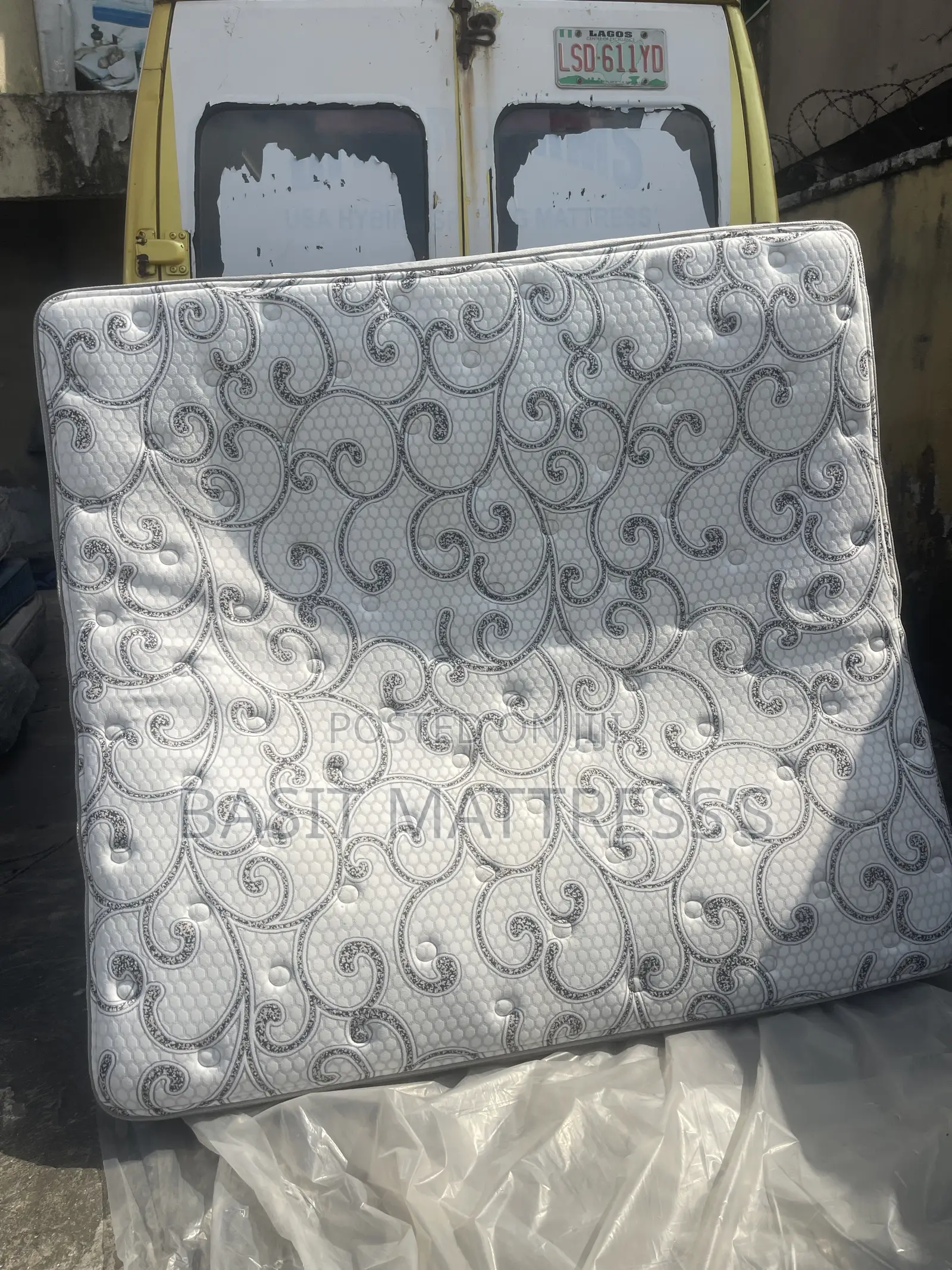Semi Orthopedic Hybrid Spring 6x6 Mattress Available in 8 Inches,10,12