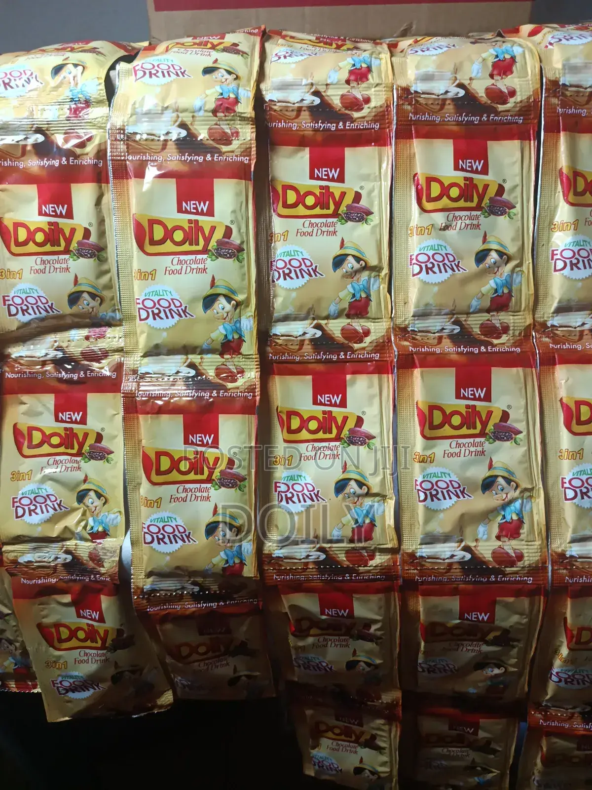 Doily Chocolate Tea