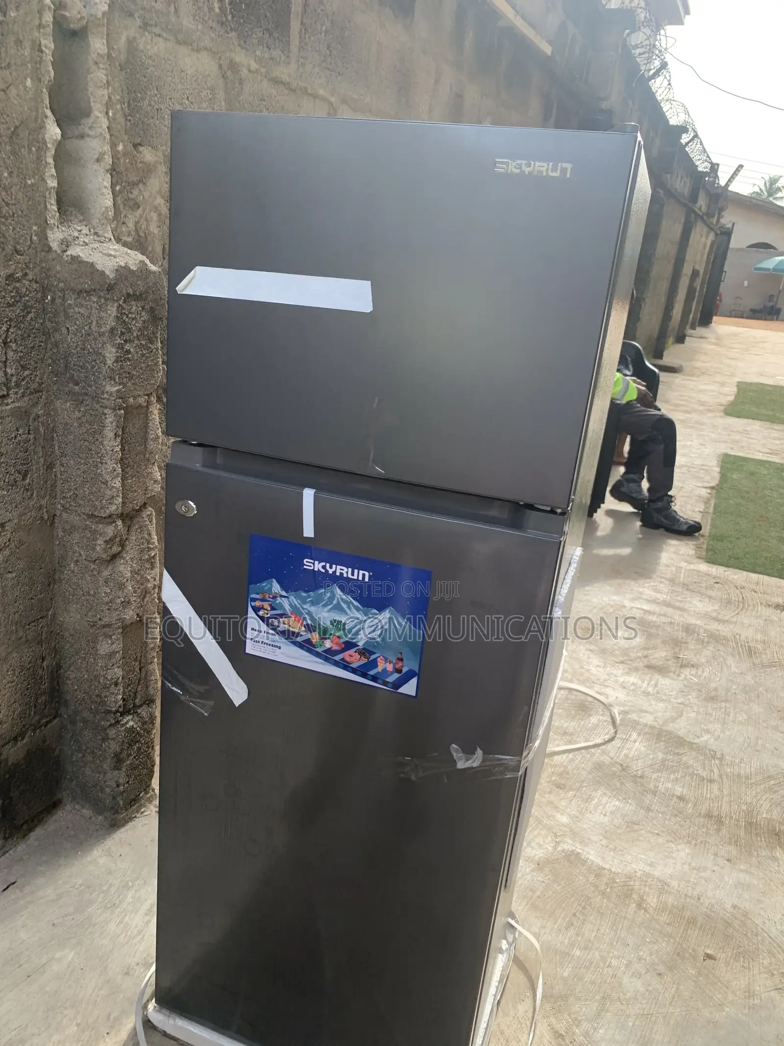 SKYRUN 200L Double Door Fridge for Home, Office, and Everyday Use