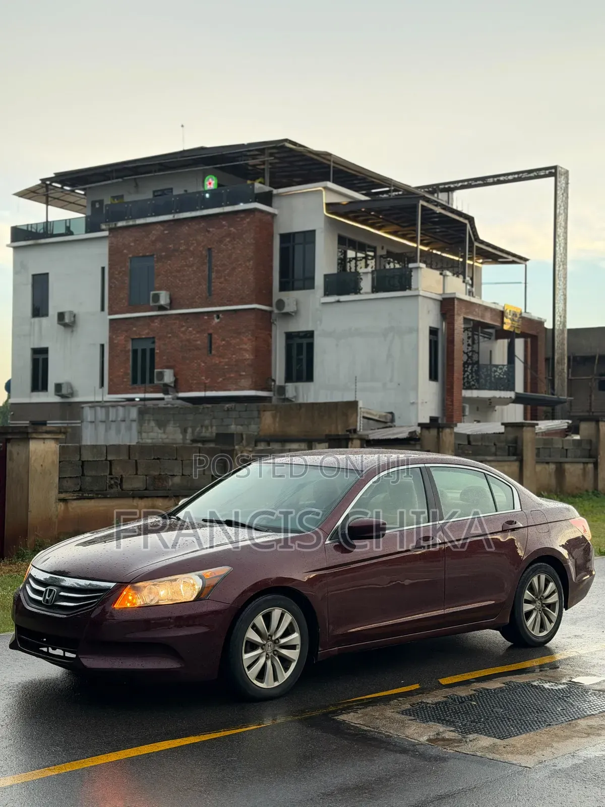 Honda Accord 2012 Red