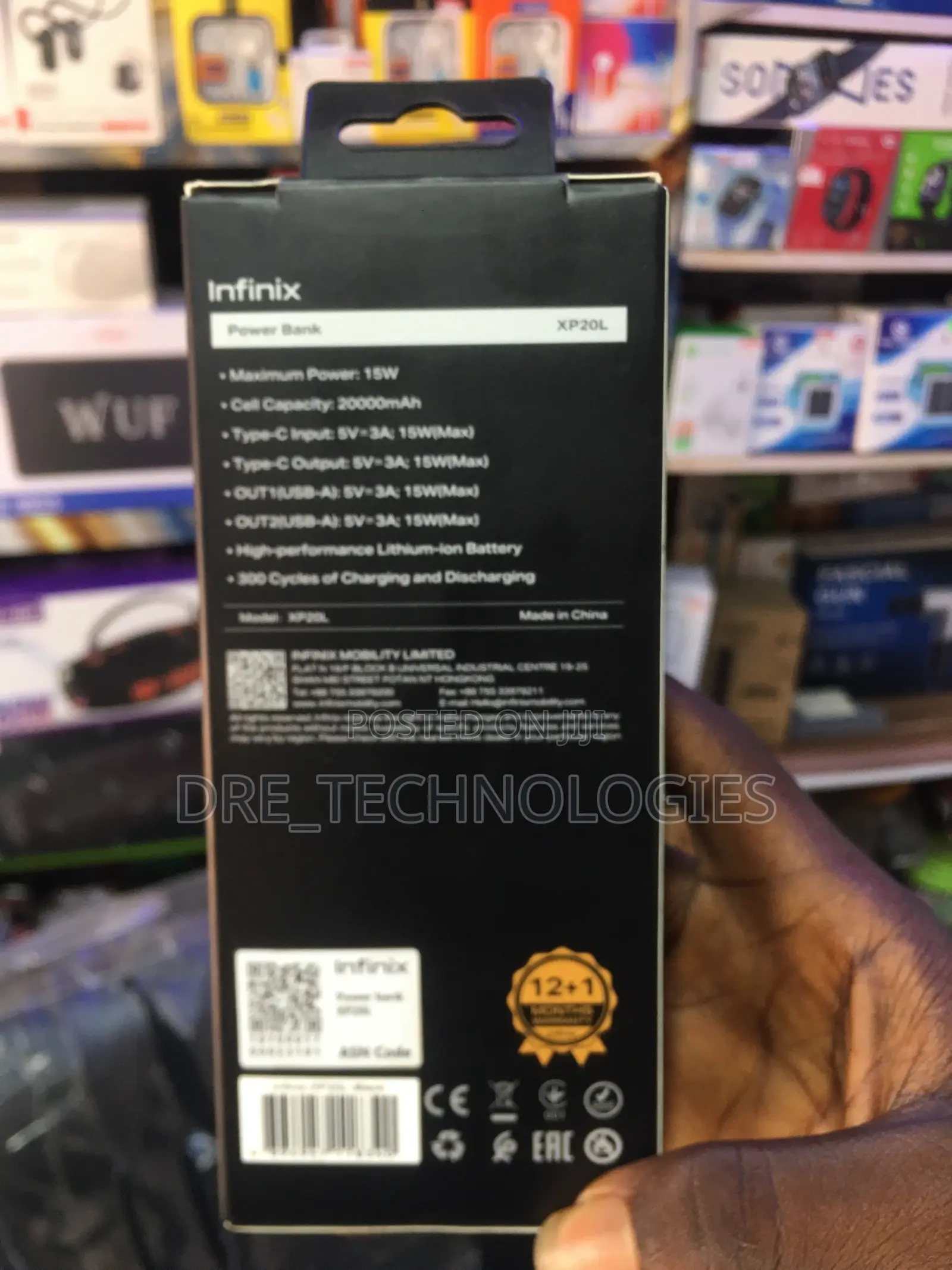 Infinix 20,000mAh Powerbank