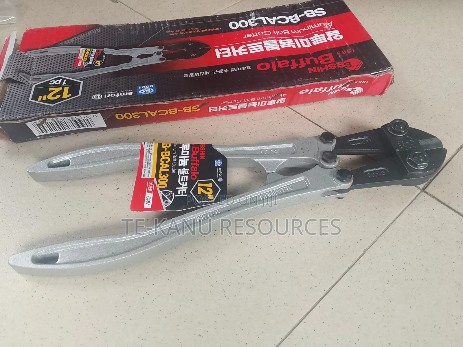 Seshin Buffalo 12-Inch (300mm) Aluminum Handle Bolt Cutter