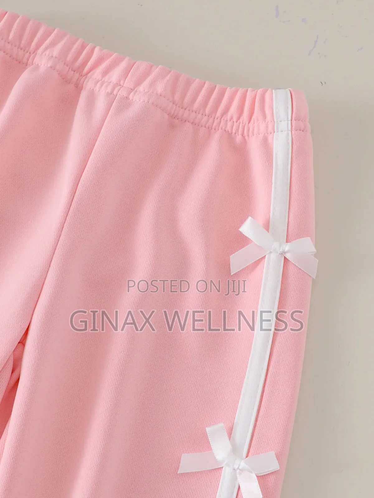 Baby Girls 2-Piece Tracksuit Set With Long Sleeve Sweatshirt & Joggers