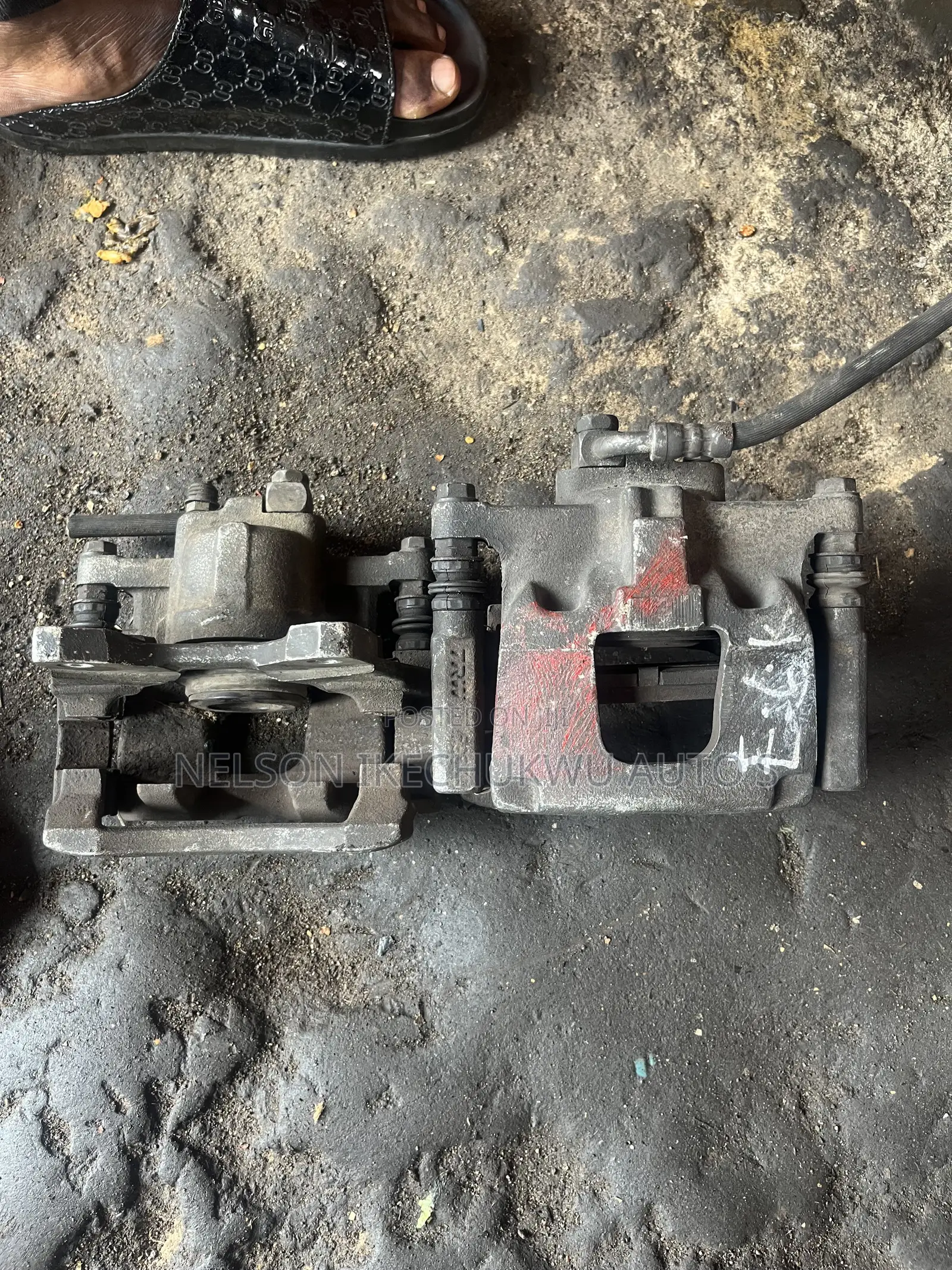 Back Caliper Wrangler Jeep 2010