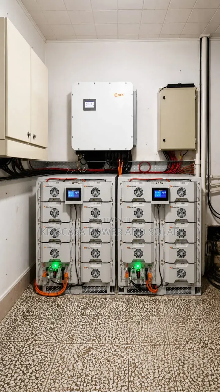 Dawnice 112kWh Indoor High Voltage Lithium Battery ESS
