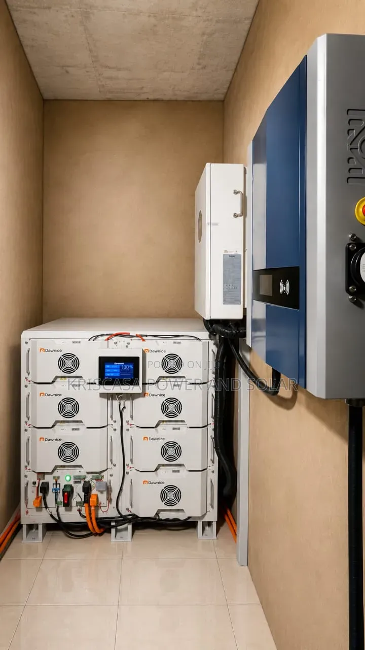 Dawnice 112kWh Indoor High Voltage Lithium Battery ESS