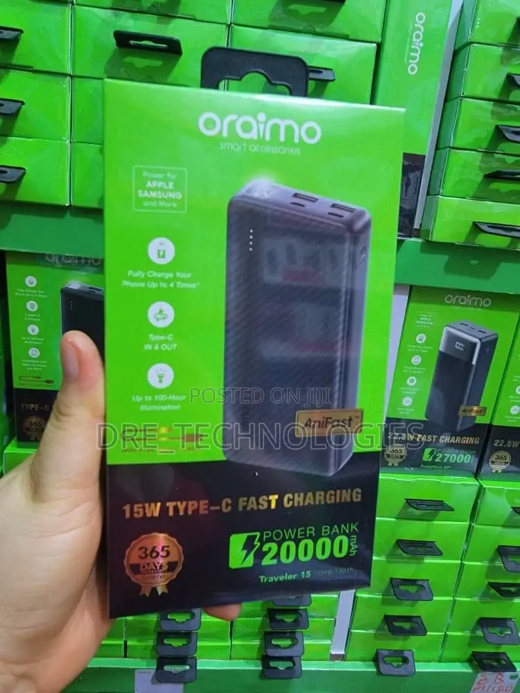 Oraimo 20,000mAh Powerbank