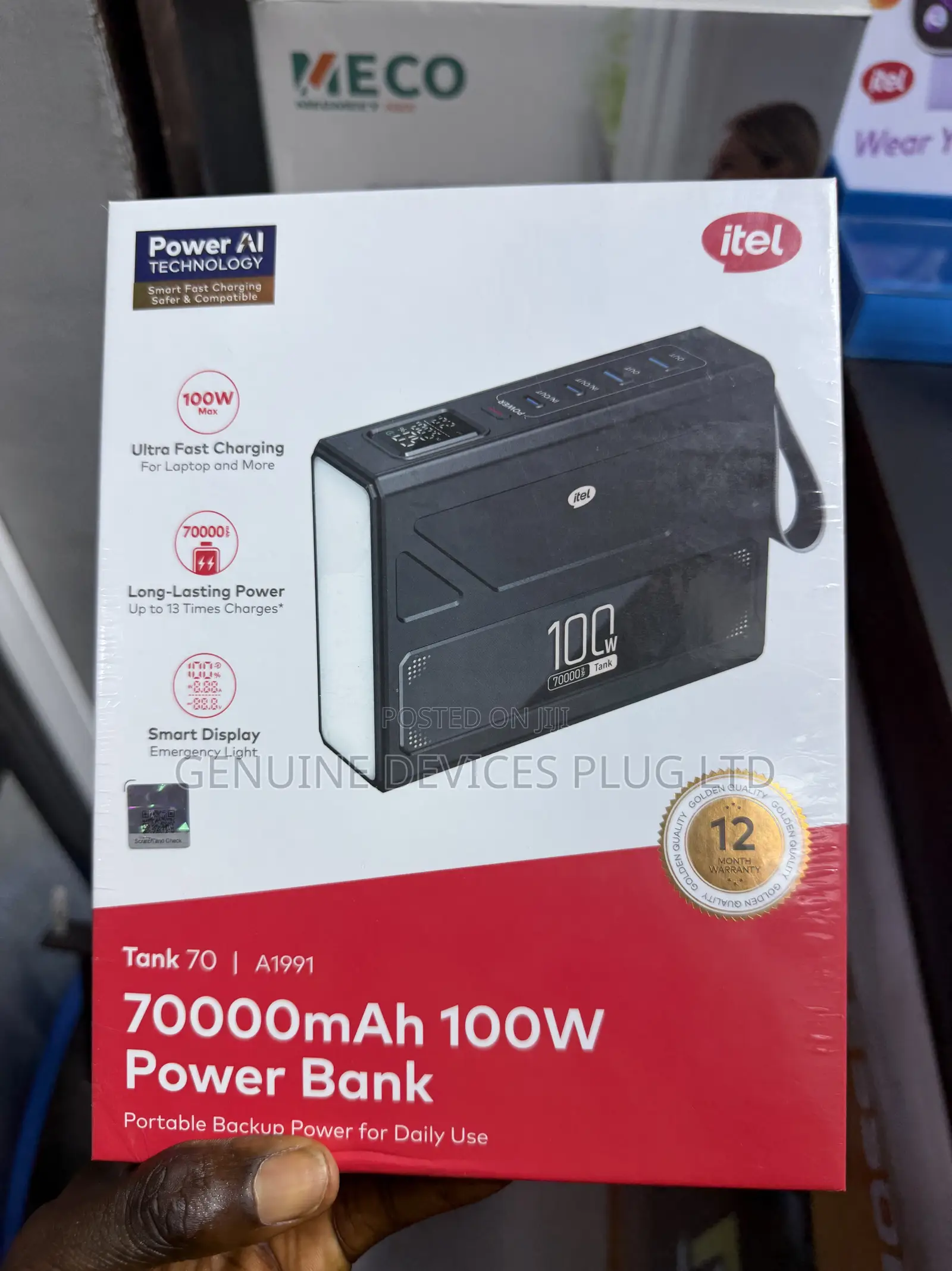 Itel Power Tank 70 70,000mAh