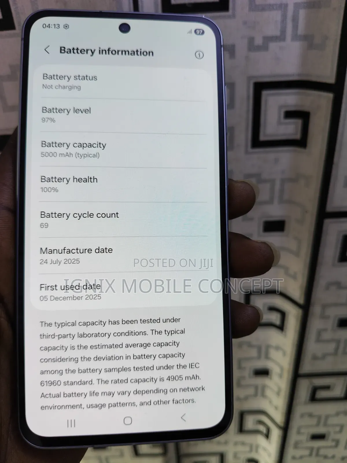 Samsung Galaxy A56 128 GB Gray