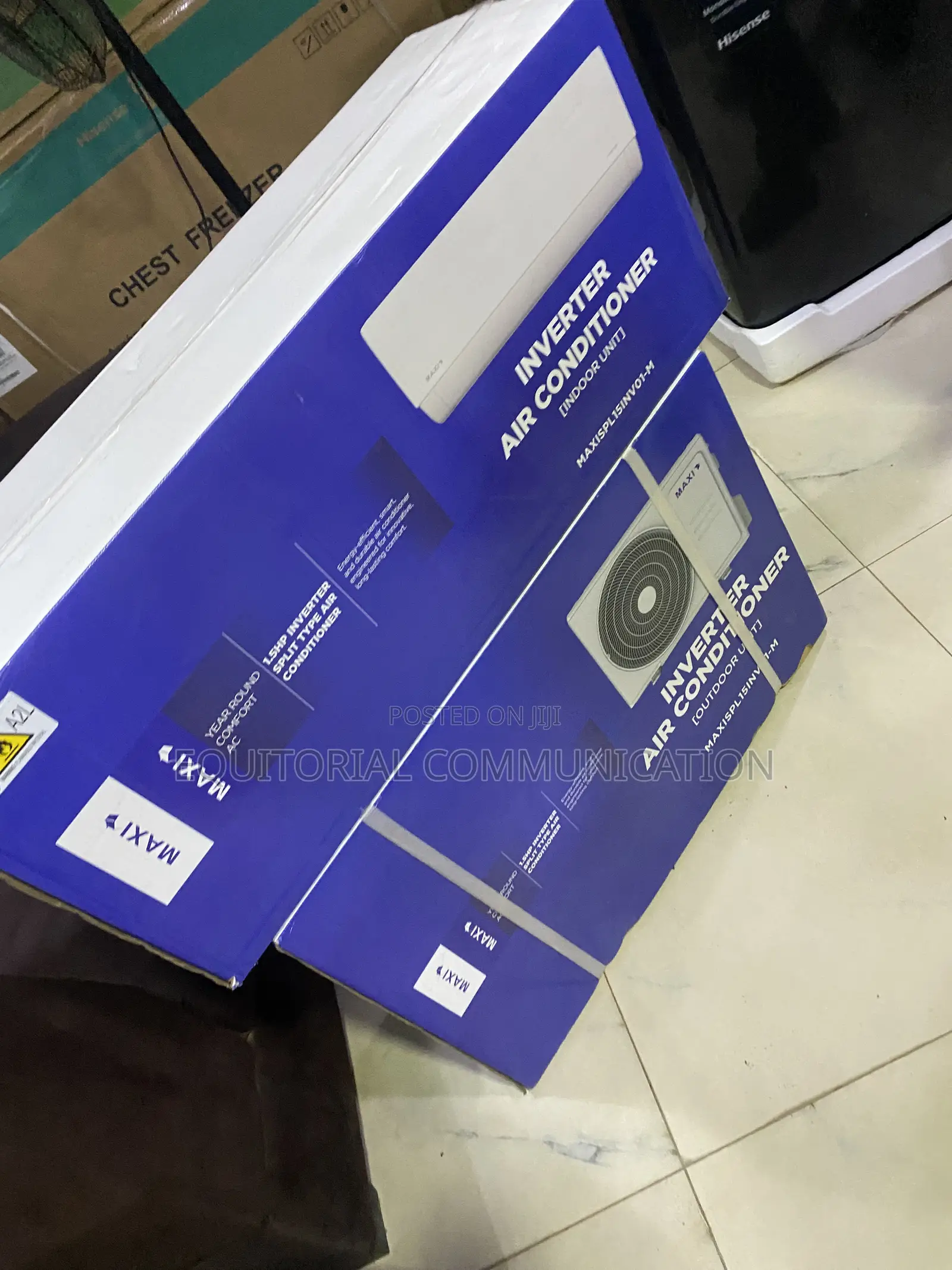 MAXI 1.5HP Inverter AC With Quiet Performance and Healthy Air Filter