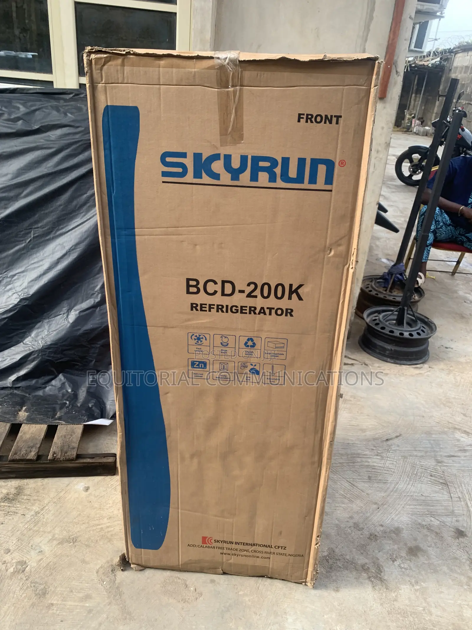 SKYRUN 200L Refrigerator – Everyday Cooling Convenience in a Styli