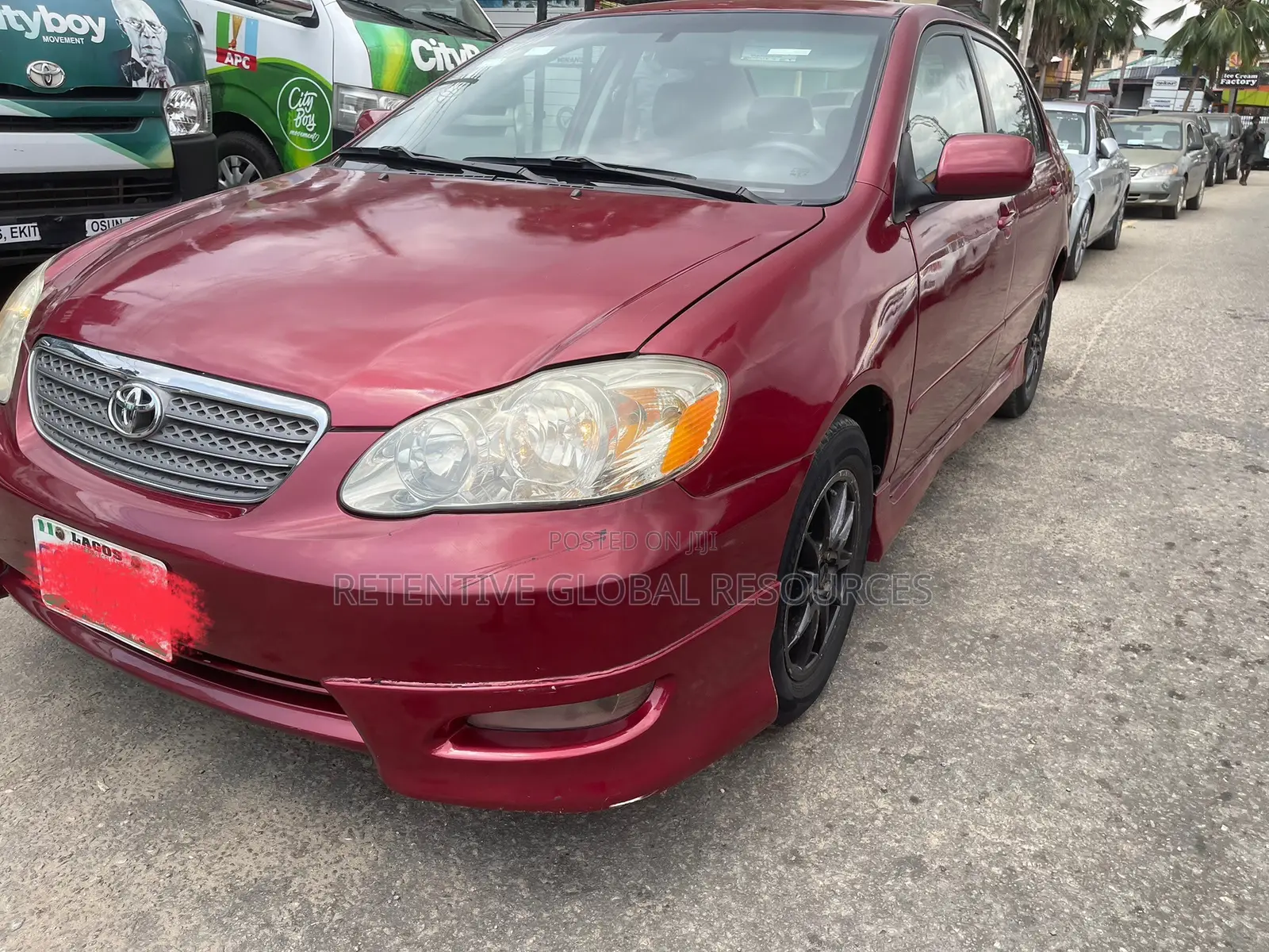 Toyota Corolla S 2005 Red
