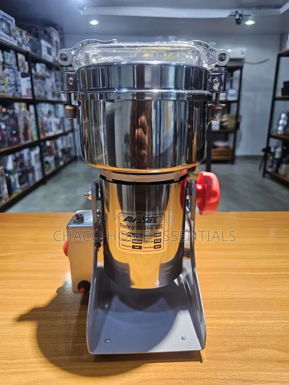 400G Avinas Electric Dry Grain & Spice Grinder Miller
