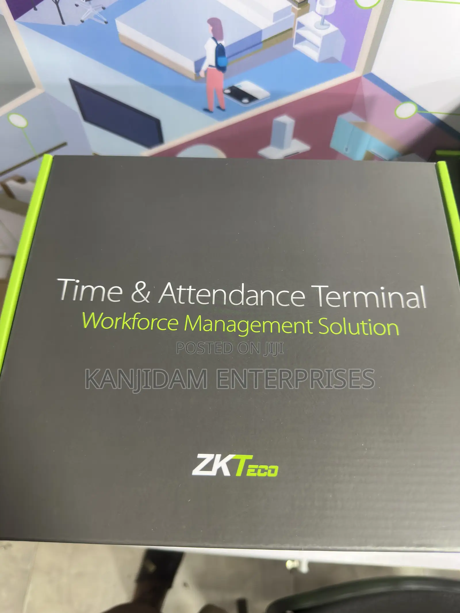 ZKteco Mb360plus Facial Recognition Attendance Terminal