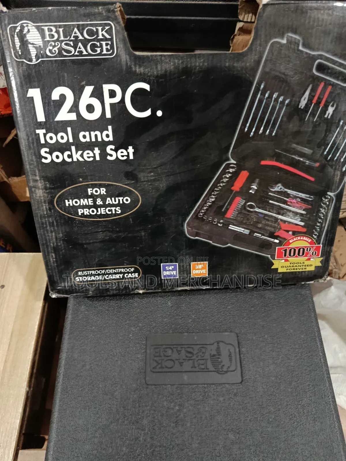 126pcs Socket and Tools Set