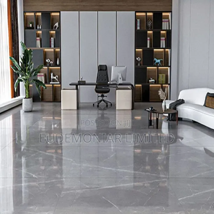 Office Floor Marble Laying