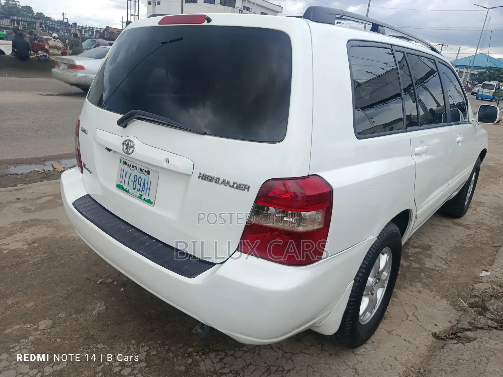 Toyota Highlander V6 2005 White