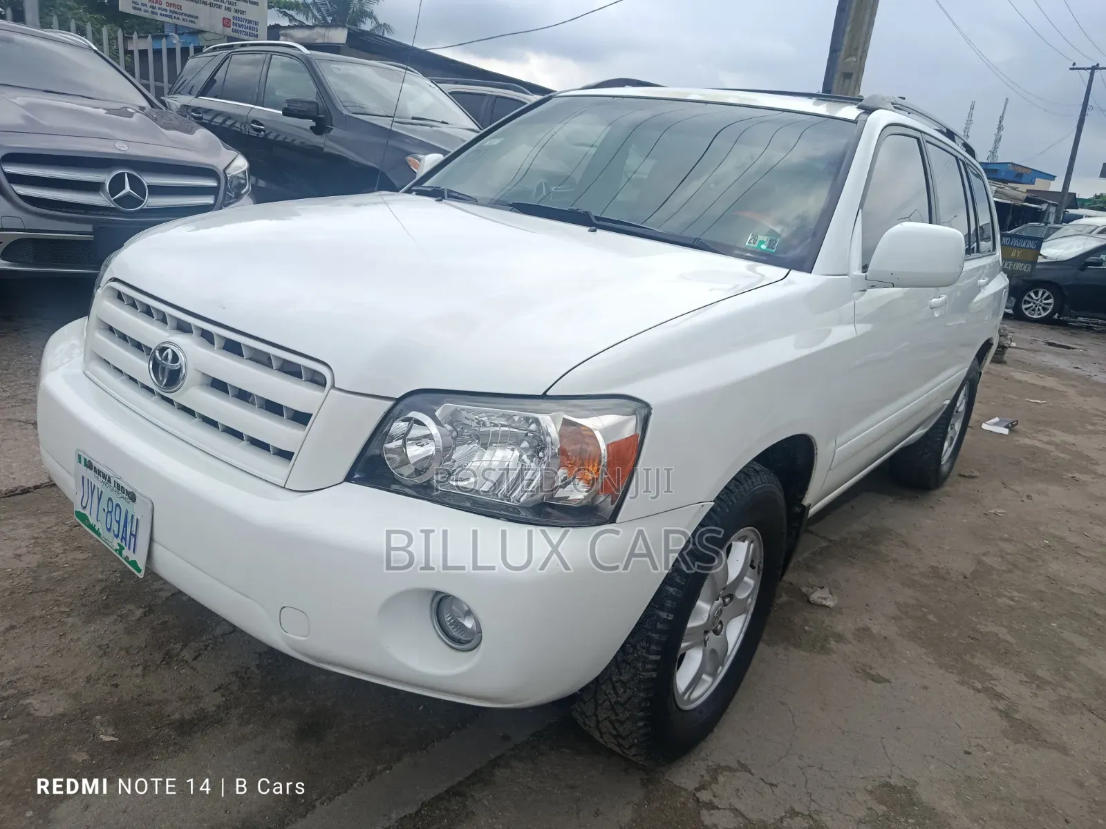 Toyota Highlander V6 2005 White