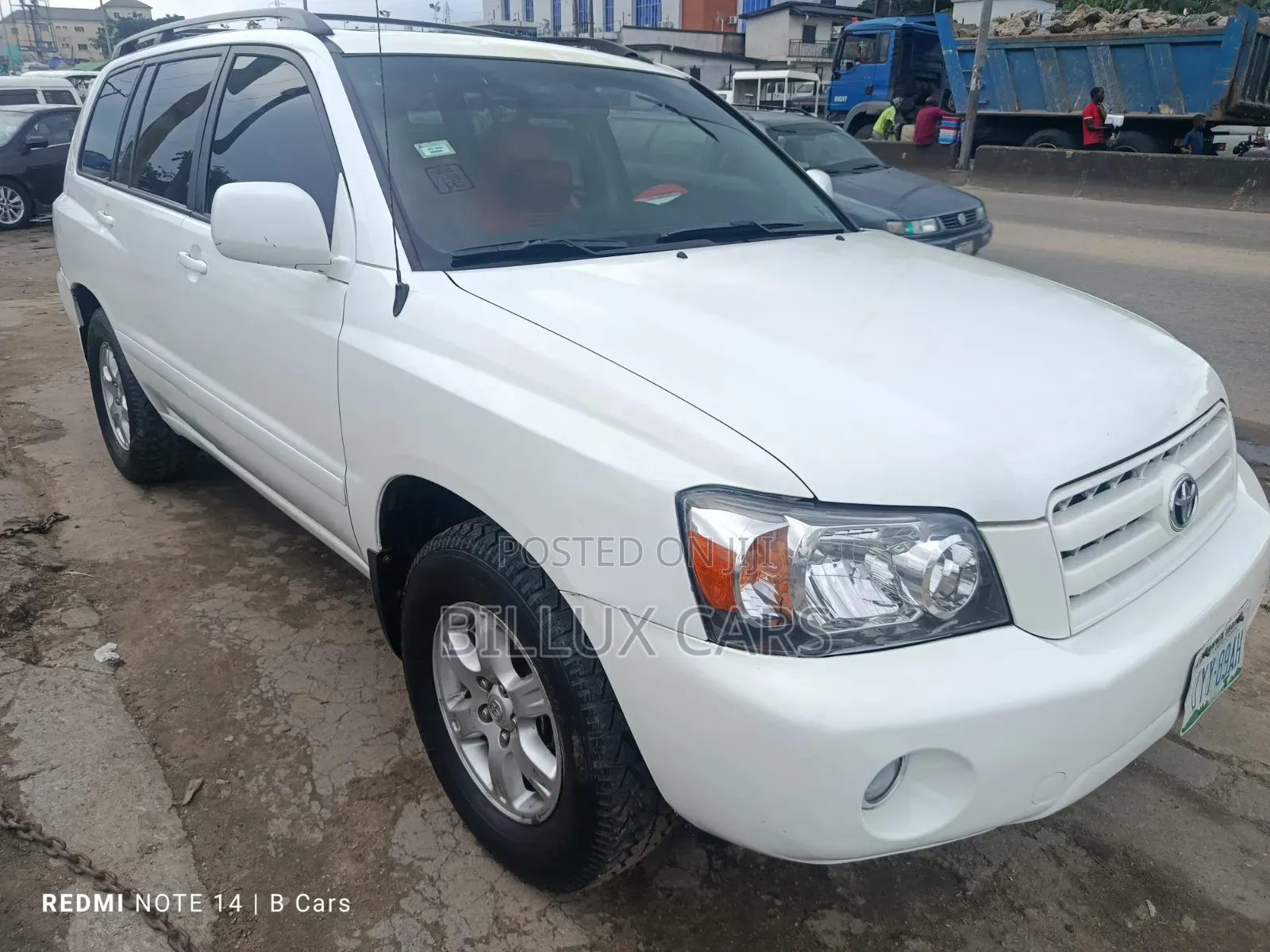 Toyota Highlander V6 2005 White