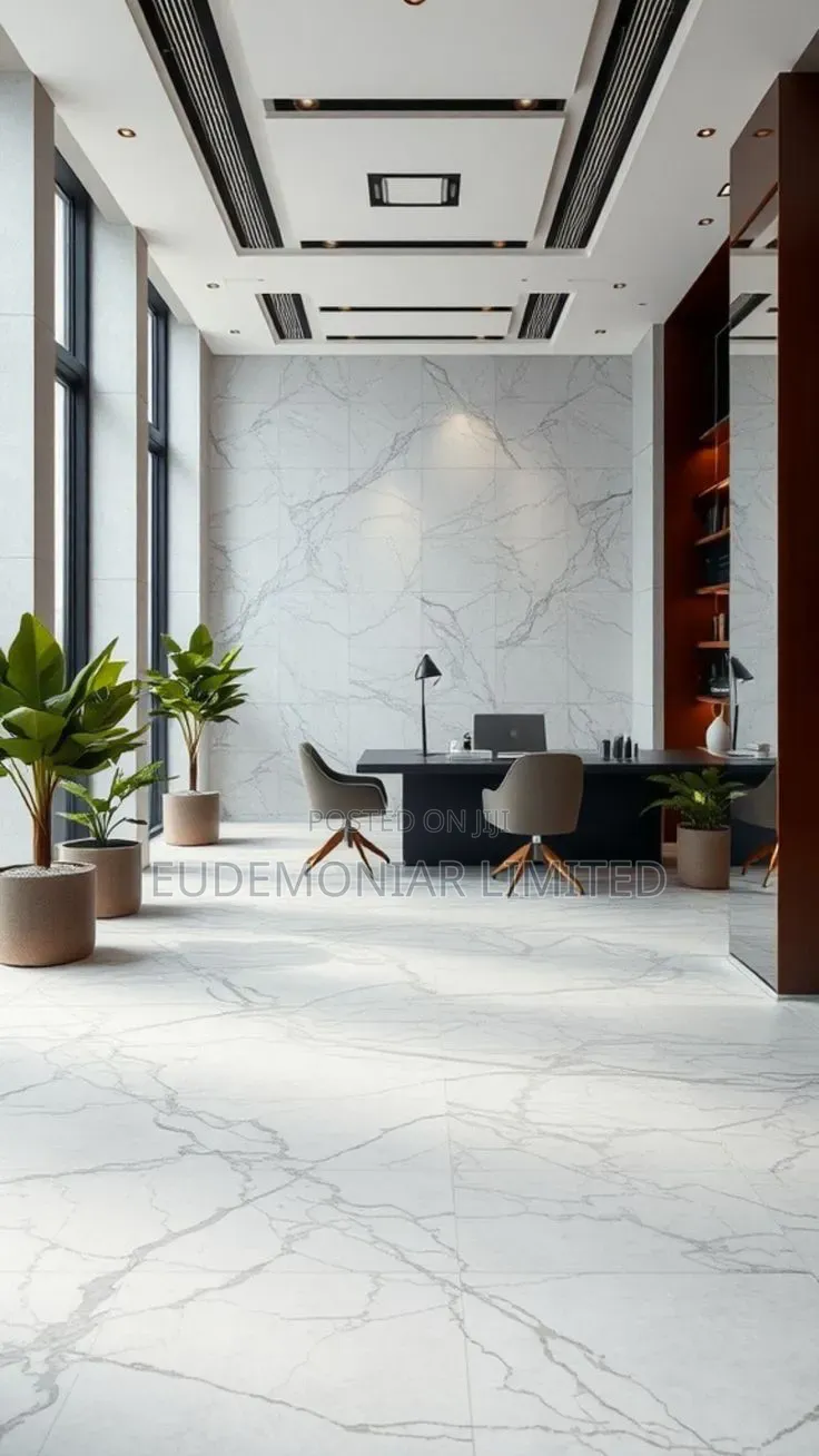 Reception Area Marble Finishing