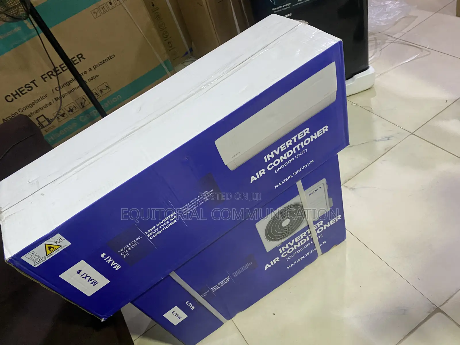 MAXI 1.5HP Inverter AC Featuring Turbo Cooling and Auto Restart