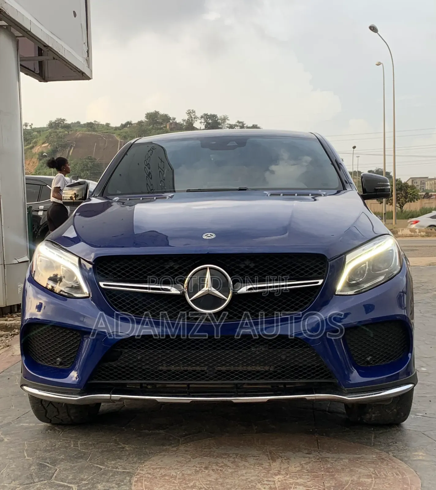 Mercedes-Benz GLE-Class 2019 Blue