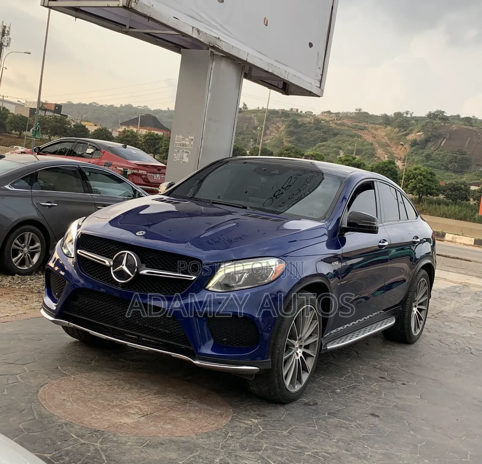Mercedes-Benz GLE-Class 2019 Blue