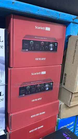 Scarlet 2i2 Sound Card