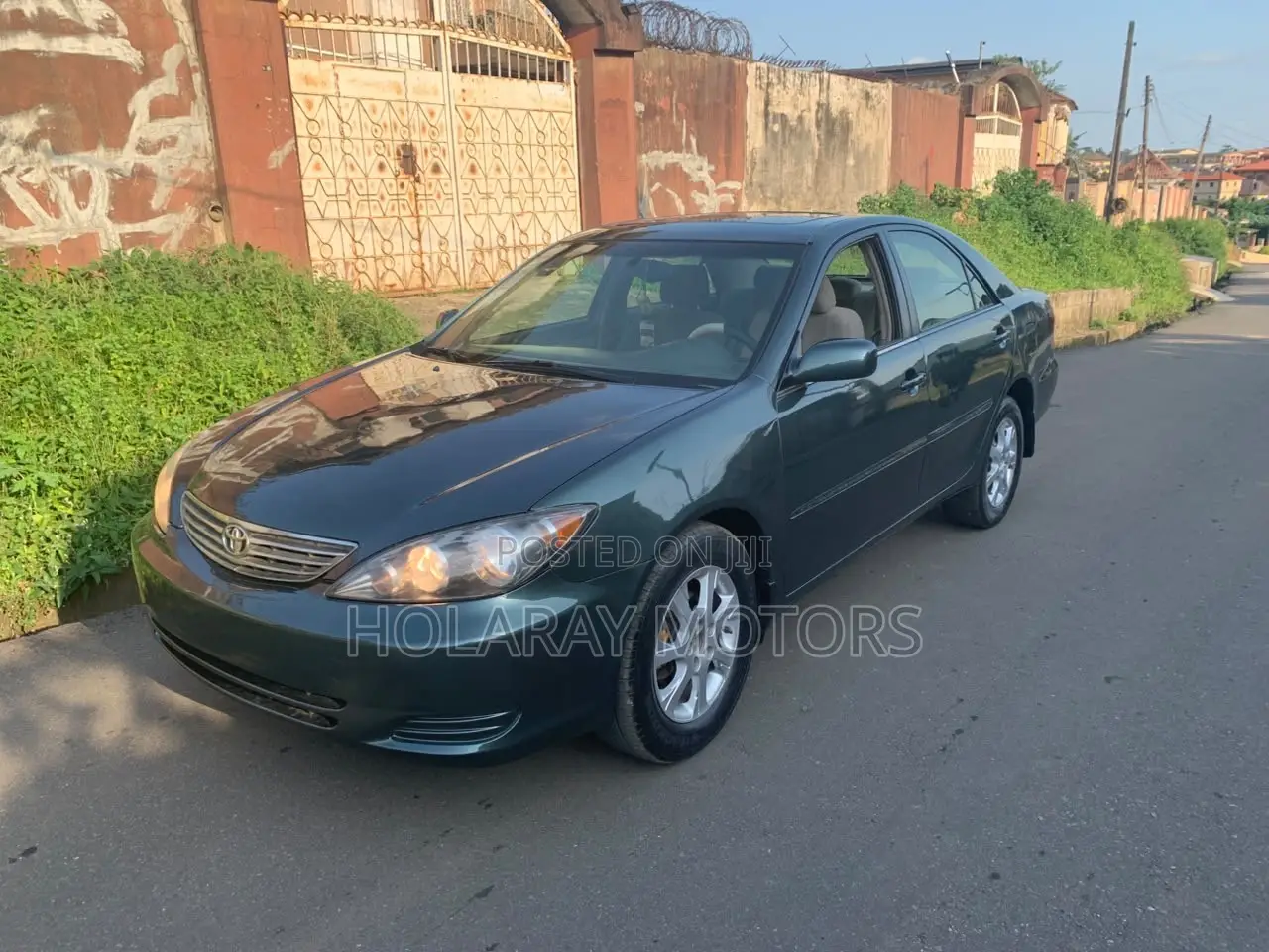 Toyota Camry 2.4 XLE 2005 Green