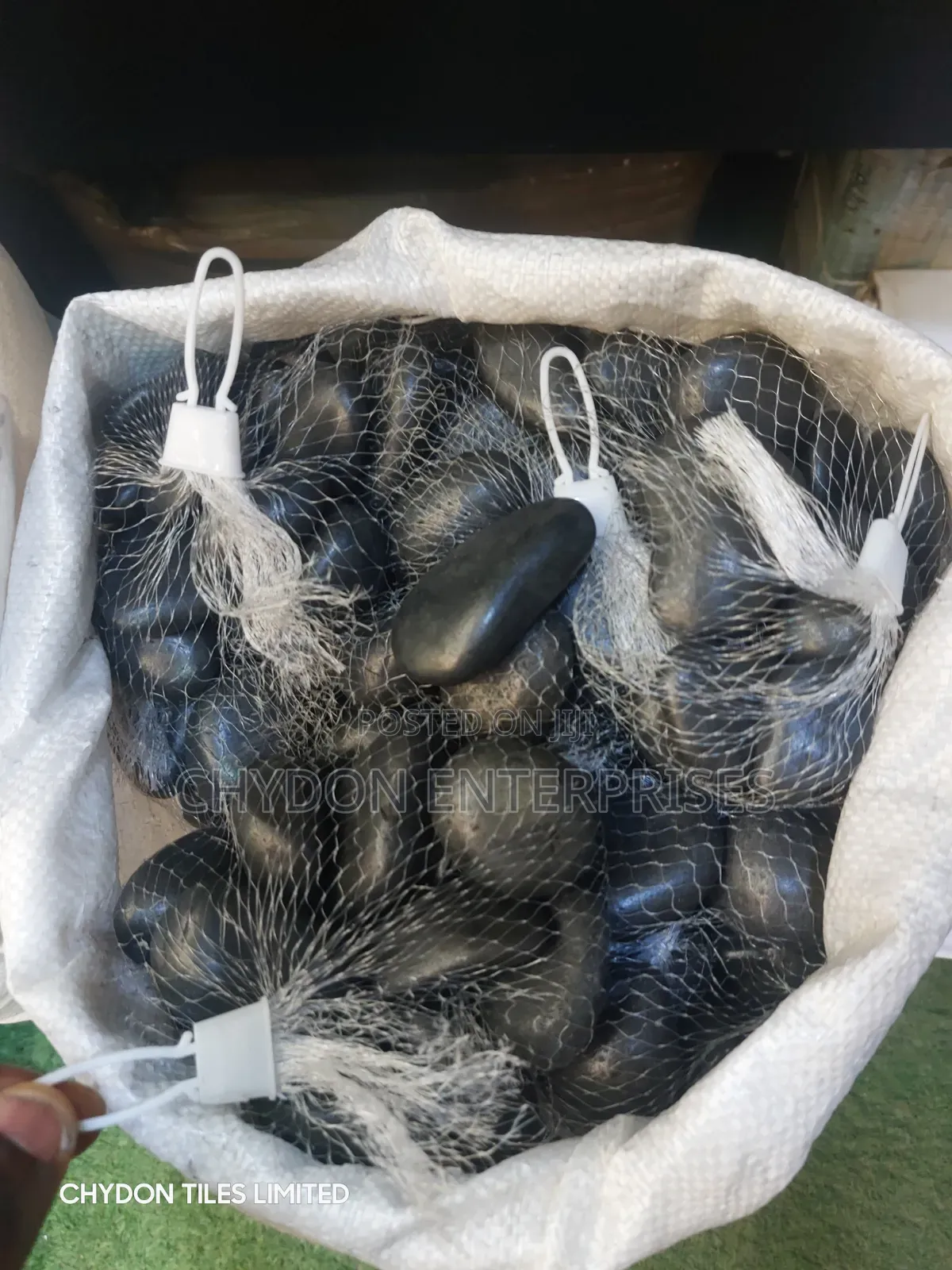 Black Pebble Stone Imported Products