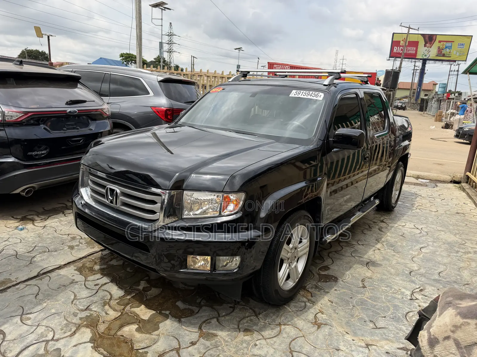 Honda Ridgeline RTL w/Leather 4x4 Crew Cab 122 in. WB 2012 Black
