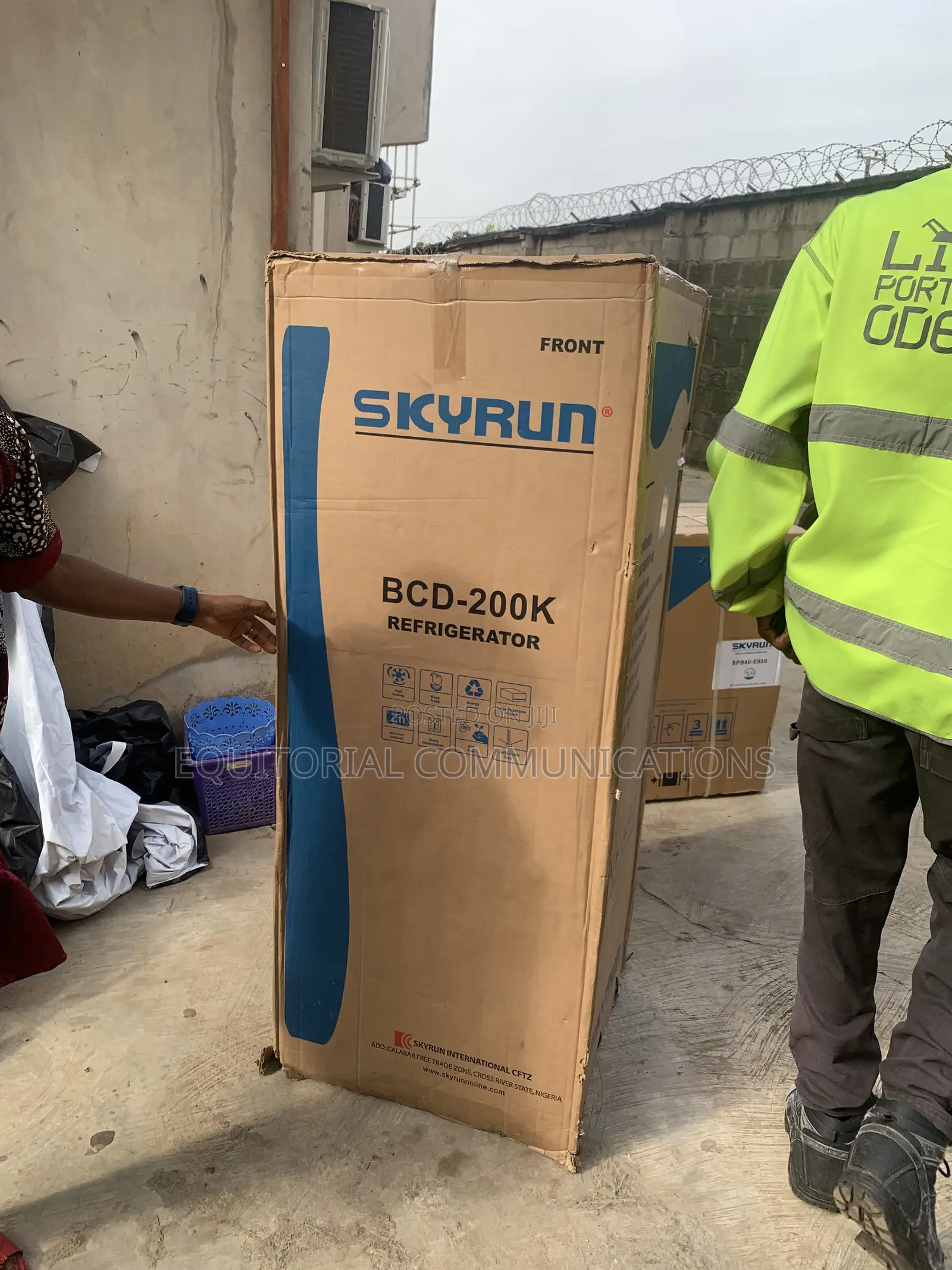 SKYRUN BCD-200K Spacious 200L Double Door Fridge